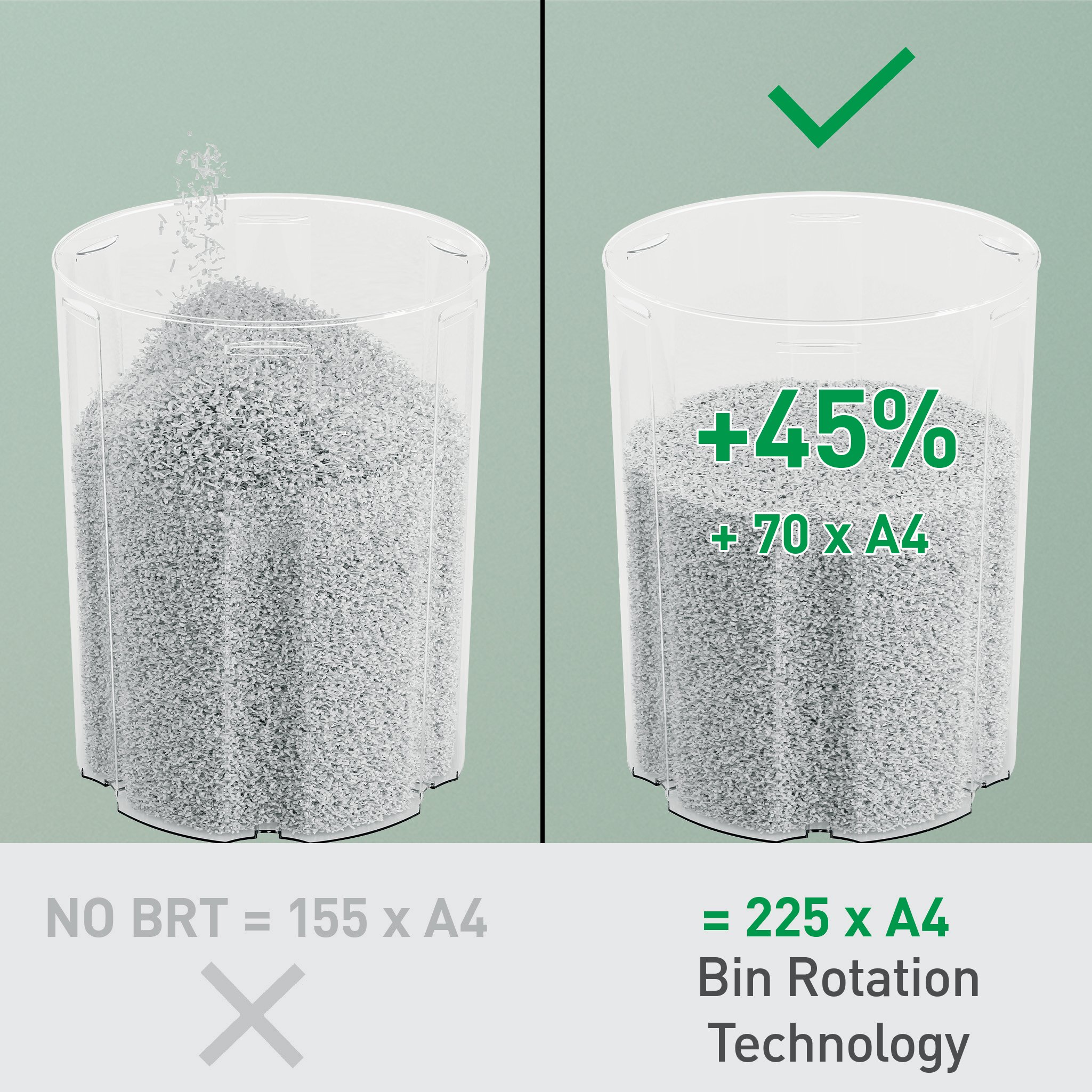 Leitz IQ Optimax Home Office P-5 сечкач за хартија, сив/бел