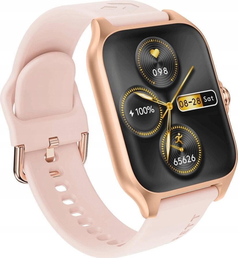 Smartwatch Garett Activity 2, ekran 1.78" AMOLED, Bluetooth, rozë gold