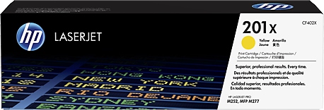 Toner HP 201X, i verdhë
