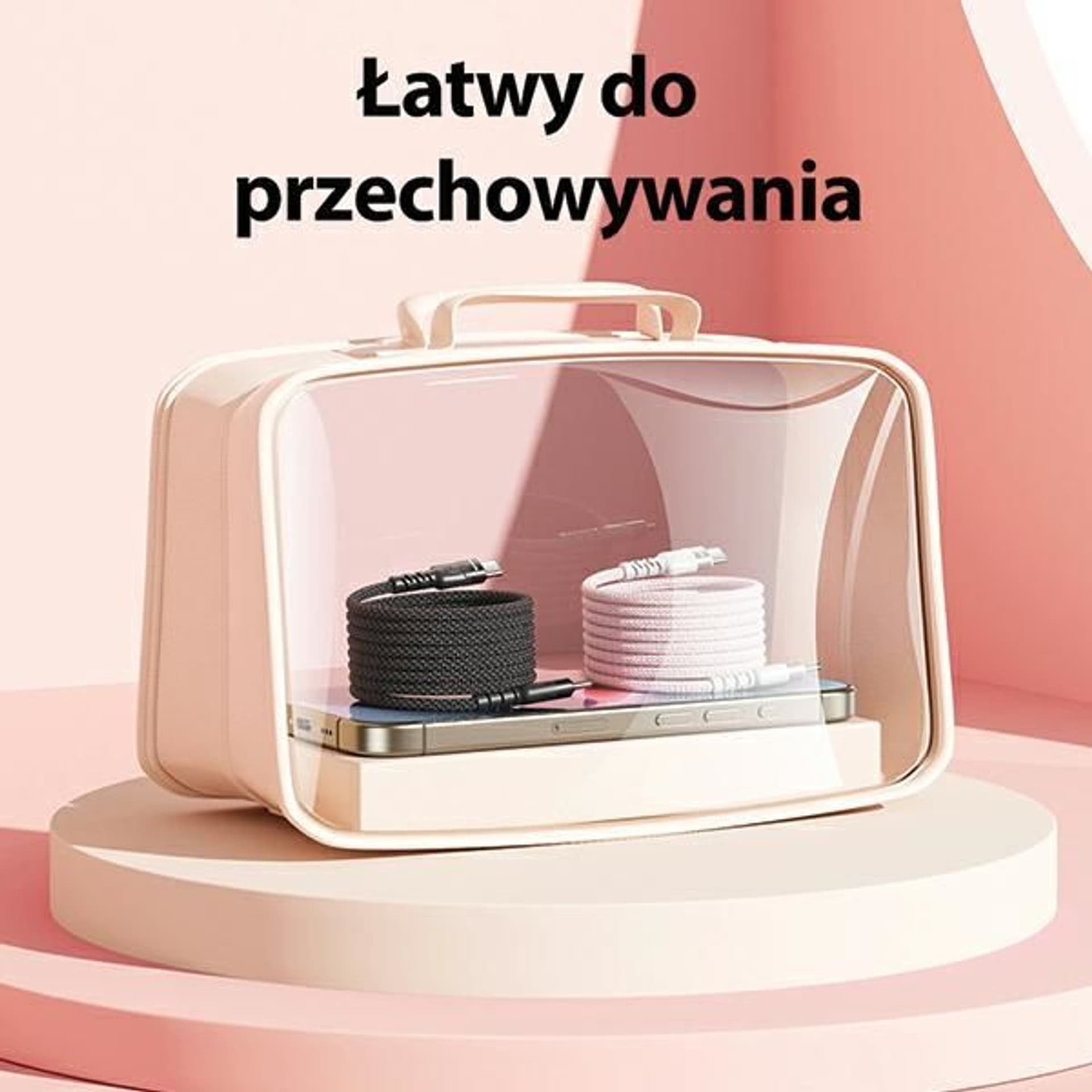 Kabllo Awei CL-166T USB C në USB C, magnetike, 60W, e zezë