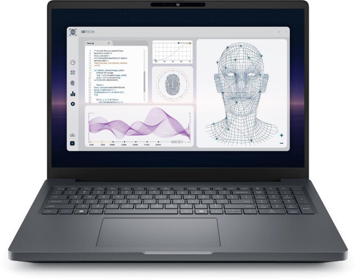 Laptop Dell Pro Max 16 Plus, Intel Core Ultra 7, 16" FHD+, RTX Pro 1000 8GB, i zi