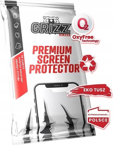 Xham mbrojtës hibrid GrizzGlass HybridGlass për Huawei MediaPad M5 Lite, transparent