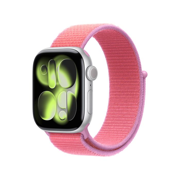 Apple Watch 42mm Sport Loop, Bright Guava (SEASONAL)