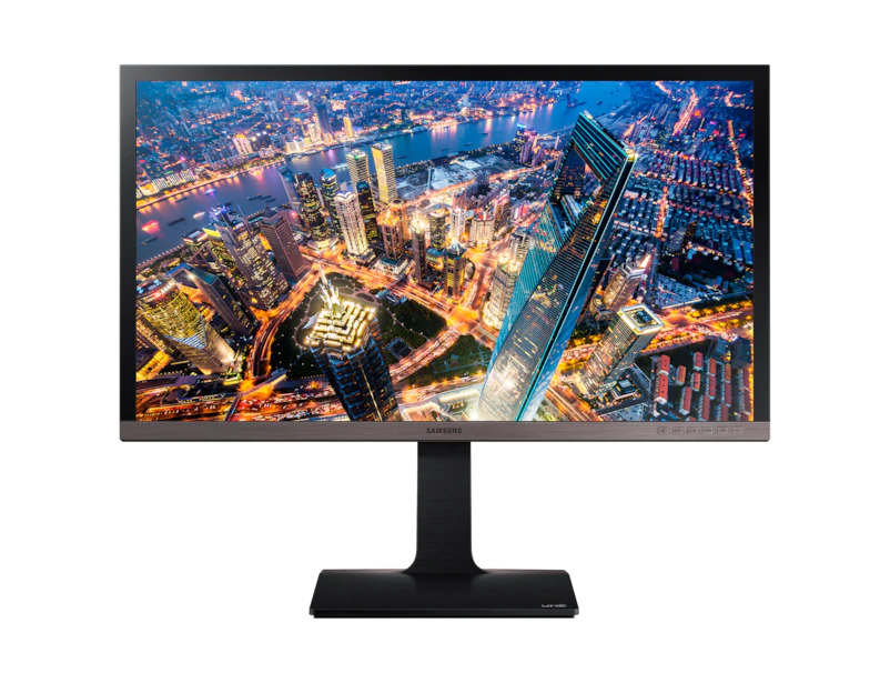 Monitor Samsung LU28E85KRS/EN, 28", 4K UHD, i zi / argjendtë
