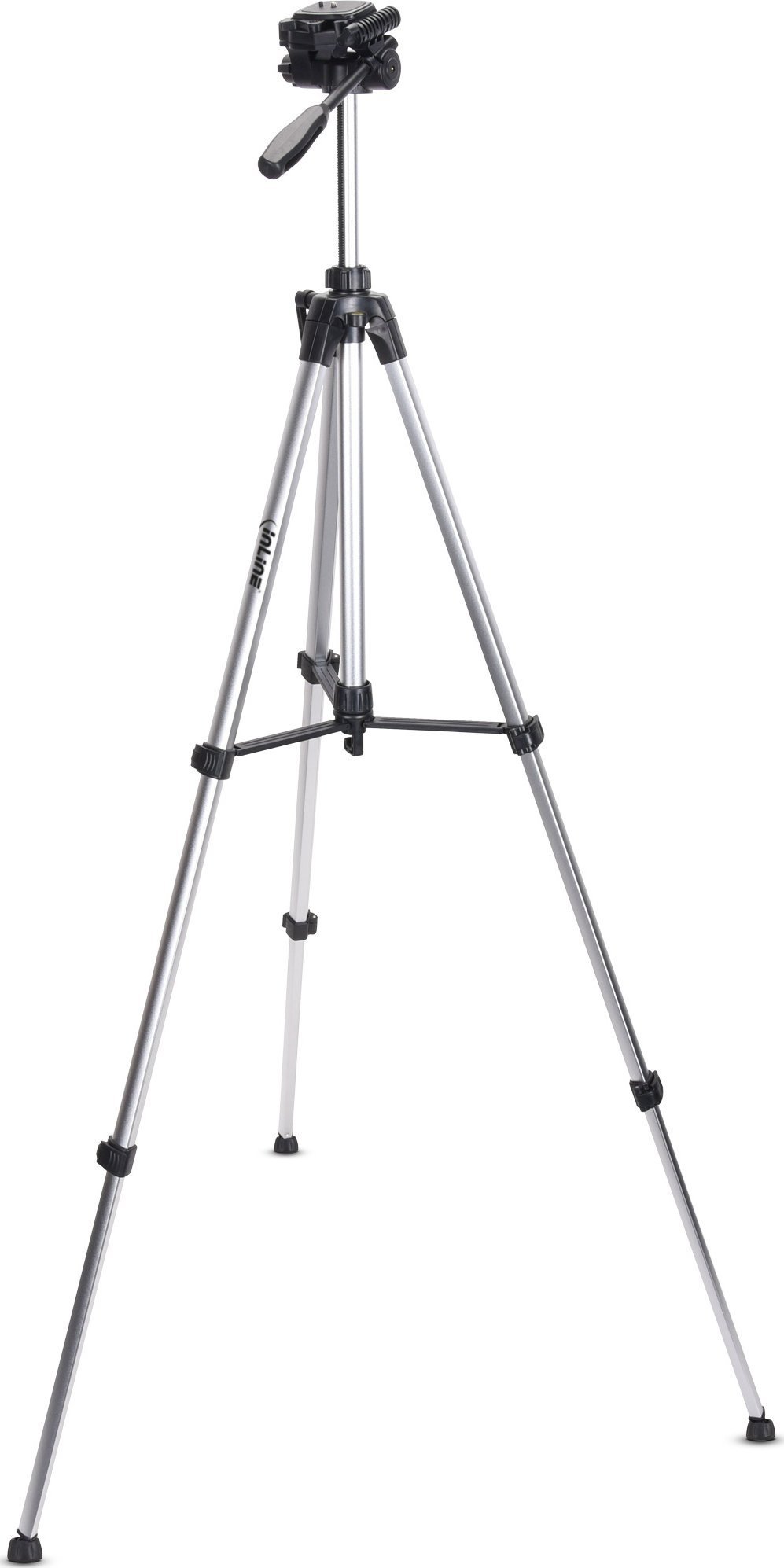 Tripod për kamera InLine, alumin, lartësi 65–173 cm, argjend