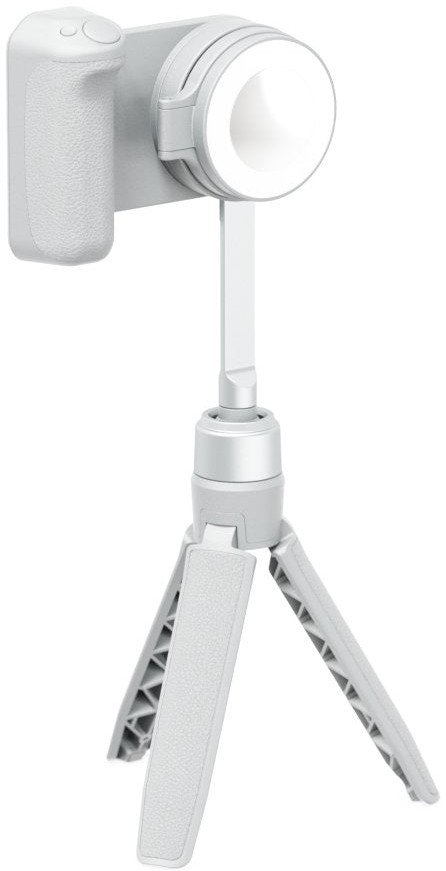 Сет телефонски аксесоари ShiftCam SnapGrip Creator Kit, магнетно монтирање, со ЛЕД светло, боја Stone