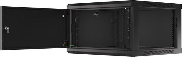 Ѕиден кабинет Lanberg WF01-6606-00B, 19\", 6U, црн