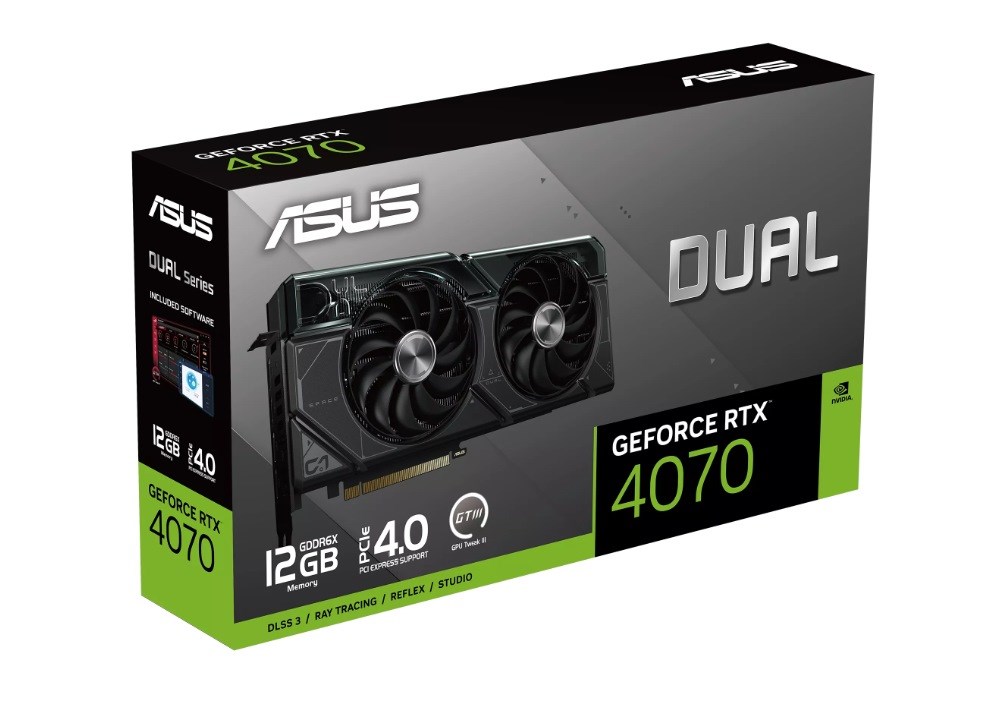 Kartelë grafike ASUS Dual GeForce RTX 4070 12GB DLSS 3