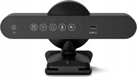 Kamerë për videokonferenca Port Designs 902003, 4K, 30 fps, e zezë