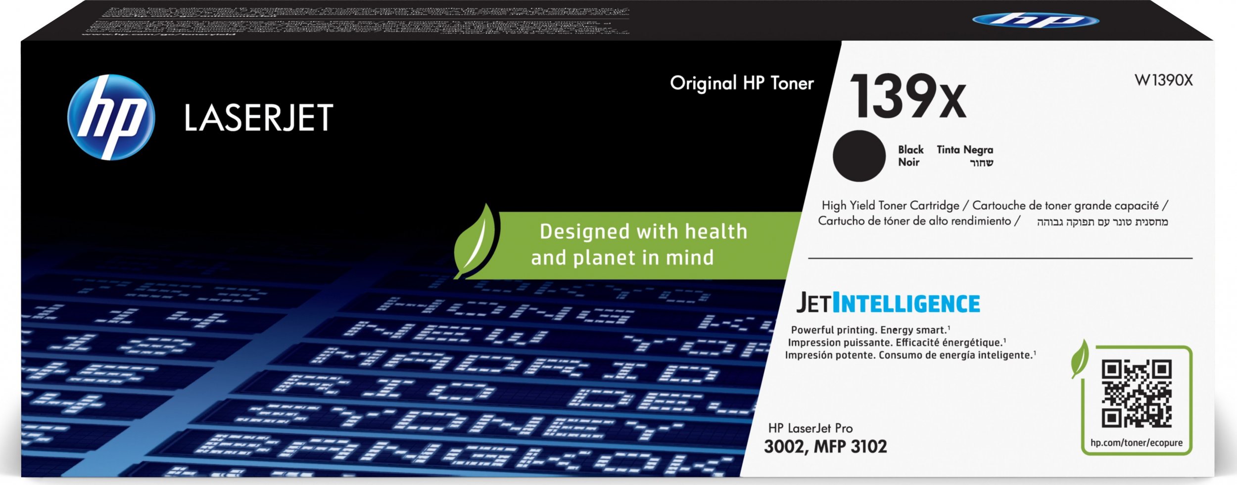 Toner HP 139X W1390X, origjinal, i zi