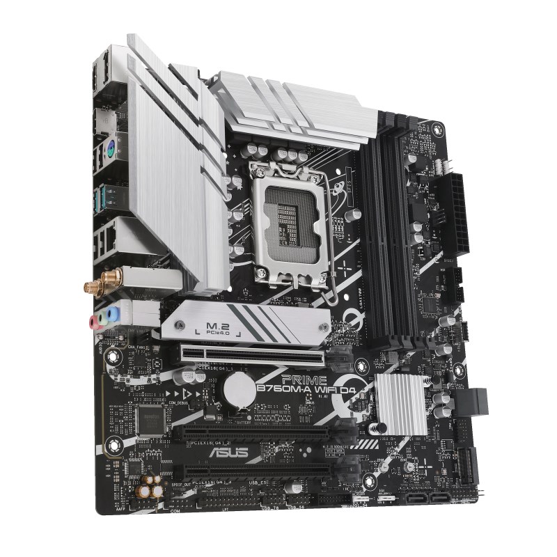 Pllakë amë ASUS PRIME B760M-A WiFi D4 Intel B760 LGA 1700 micro ATX