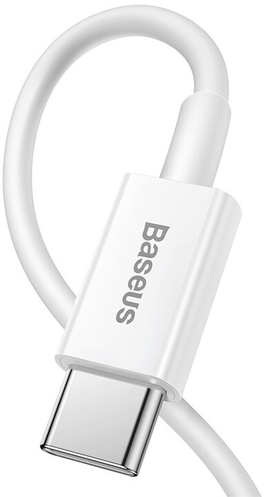 Kabllo BASEUS Superior Series USB-C - Lightning, 20W, 1m, e bardhë