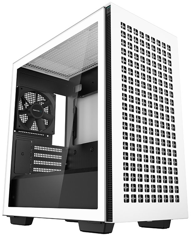 Kasë Deepcool CH370 / MidT / MiniITX, e bardhë