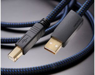 Kabllo Furutech-ADL, USB-A në USB-B, 1.2m, e zezë