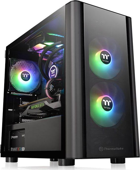 Kasë Thermaltake V150 TG (CA-1R1-00S1WN-00), e zezë