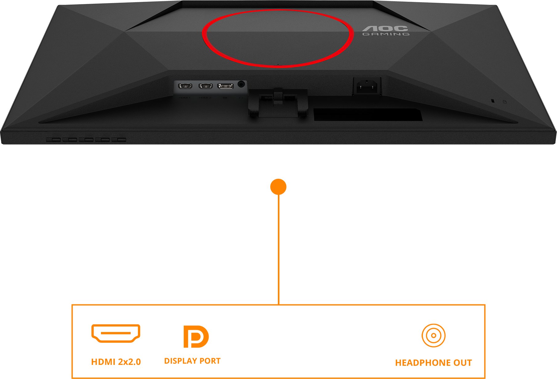 Monitor gaming AOC 27G4HRE, 27", Full HD, IPS, i zi