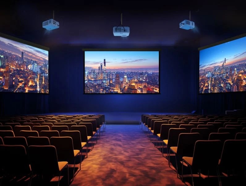 Projektor ViewSonic LS741HD, Laser, 5000 ANSI lumens, WUXGA, i bardhë