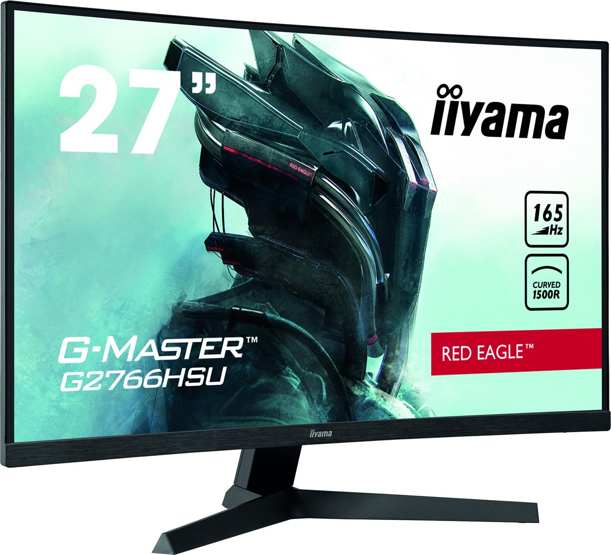 Monitor iiyama G-MASTER G2766HSU-B1, 27", 1920 x 1080, Full HD, 165 Hz, i zi
