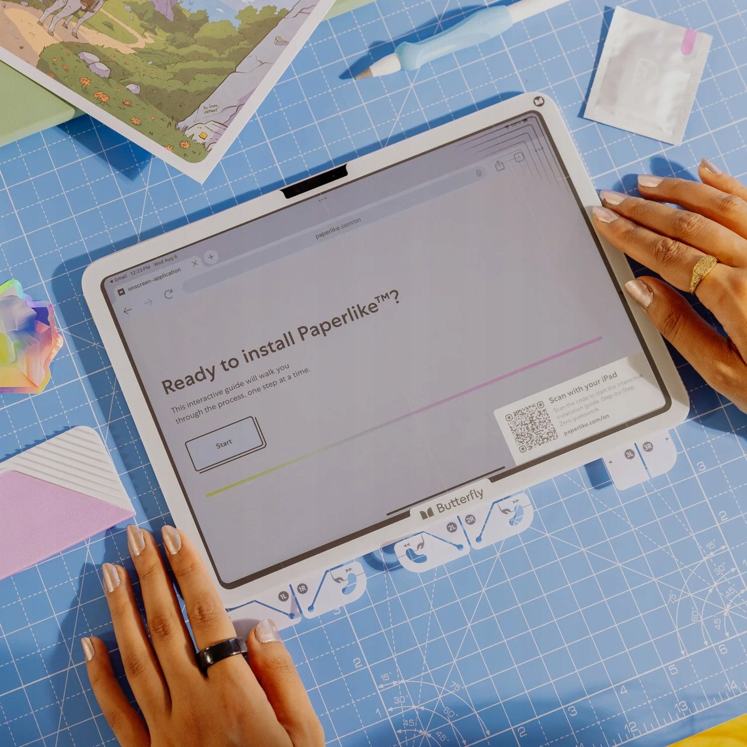 Mbrojtës ekrani Paperlike 3 për iPad Mini 8.3", set 2 copë, transparent