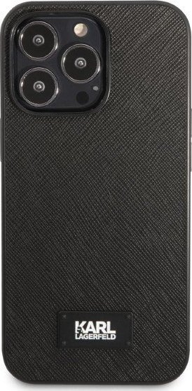 Mbulesë telefoni Karl Lagerfeld KLHCP13XSFMP2K, për iPhone 13 Pro Max, hardcase, e zezë