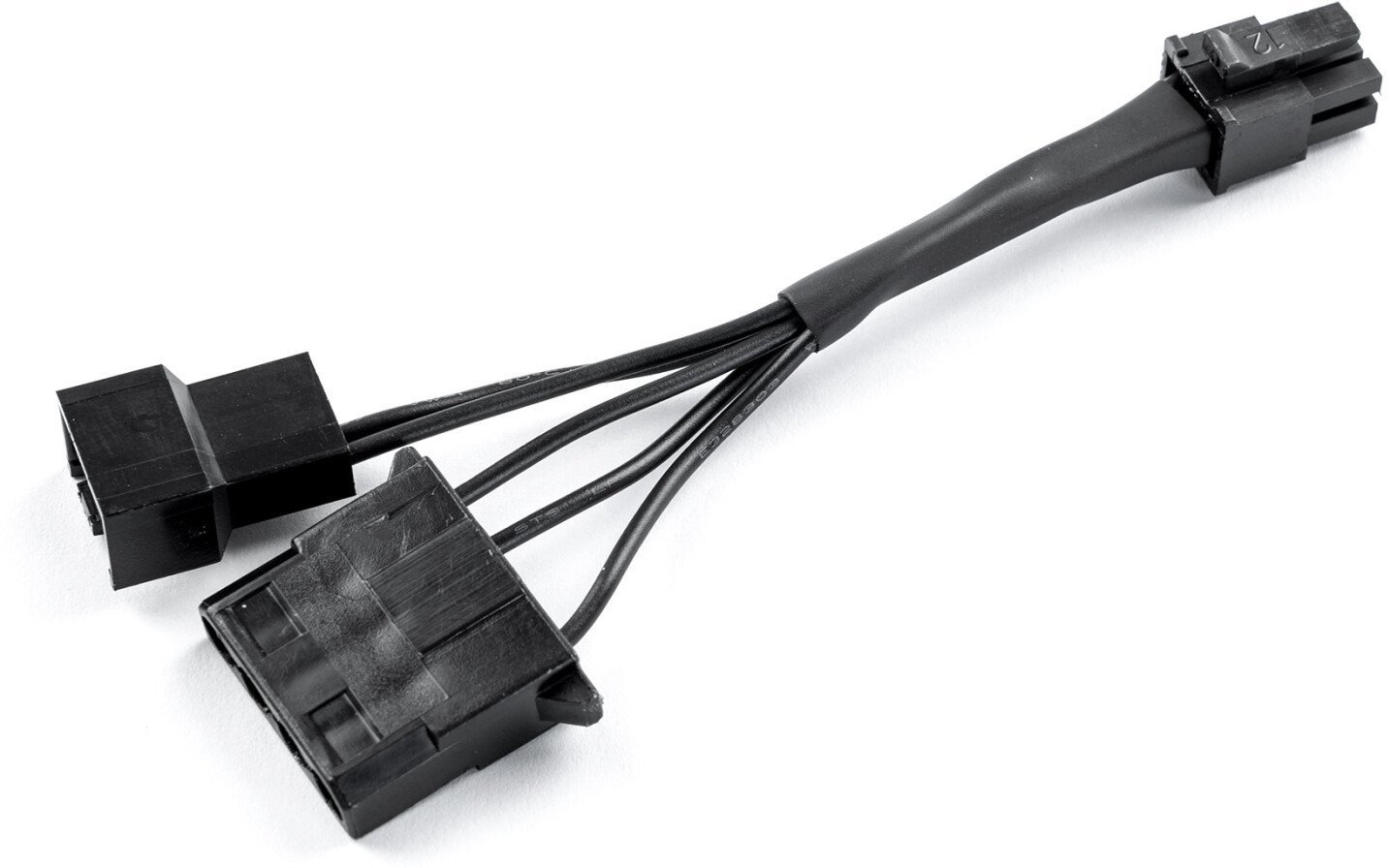 Adapter pompë uji Watercool Pump Adapter MOLEX, për furnizim me energji, i zi