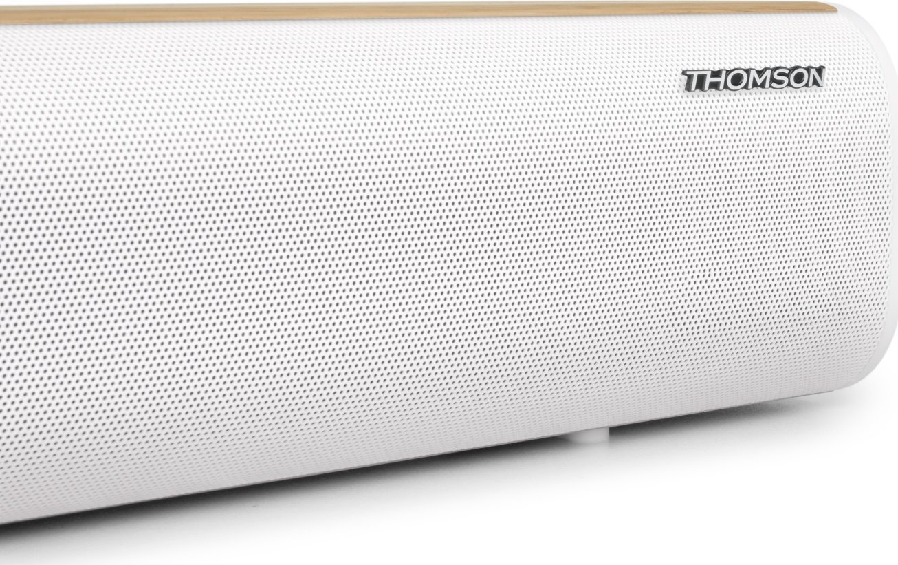 Soundbar Thomson SB401BT, 200W, Bluetooth 5.0, dru e bardhë