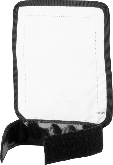 Difuzer flash Aurora Portaflex Quick Bounce, 13 x 17 cm, universal, i bardhë