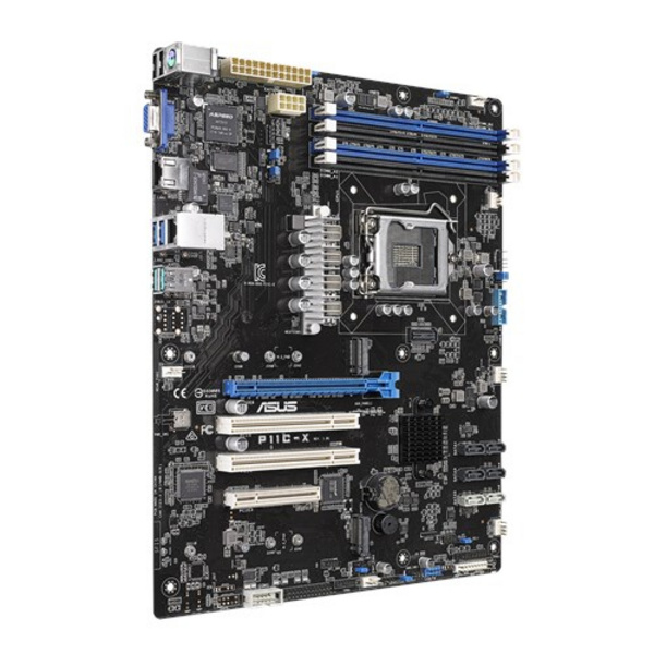 Pllakë amë ASUS P11C-X Intel C242 LGA 1151 (Socket H4) ATX