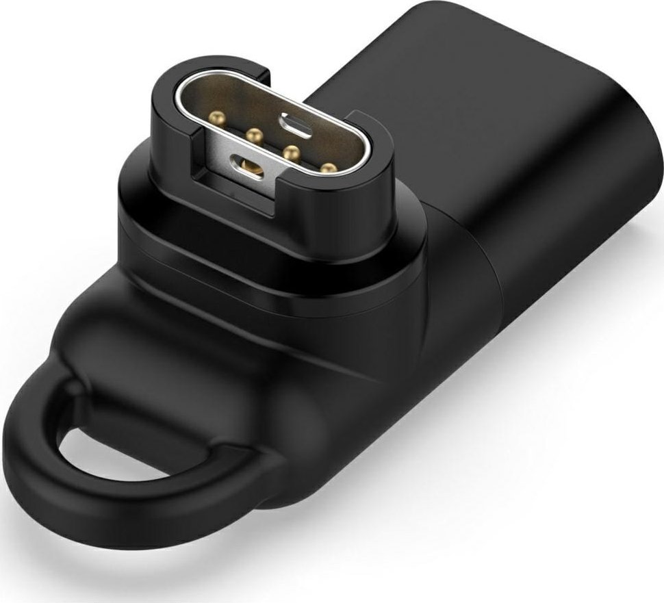 Адаптер за полнење Beline USB C за часовник Garmin, 5V 1A, црн