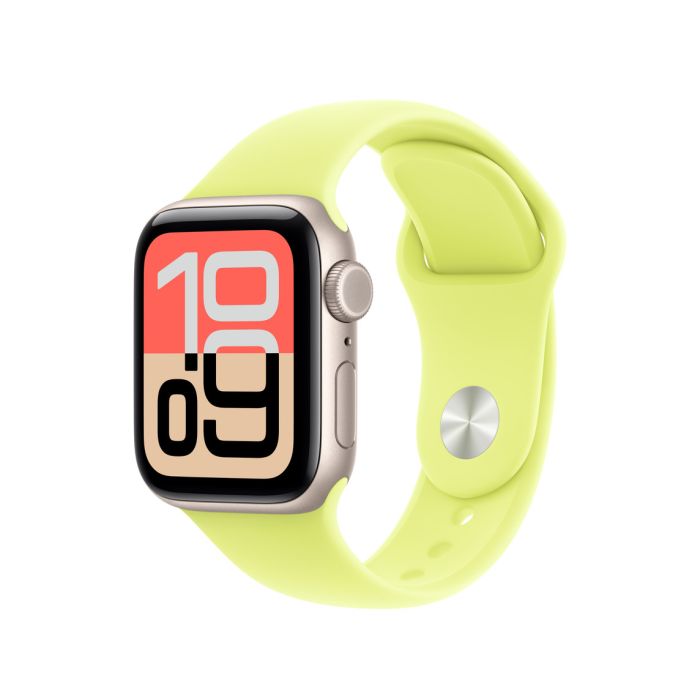 Apple Watch 40mm Band, Neon Yellow Sport Band, S/M, Seasonal
