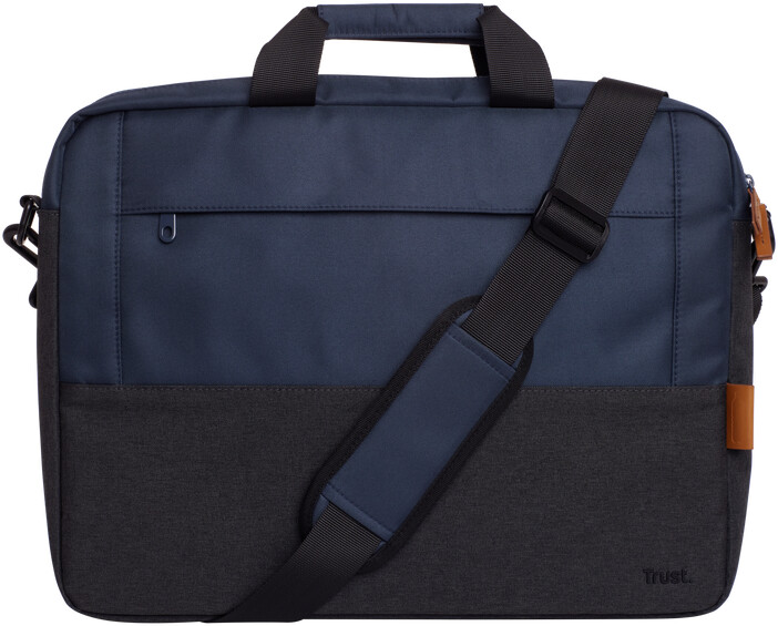 Çantë për laptop Trust Lisboa, 16", e kaltër e errët/ hirtë