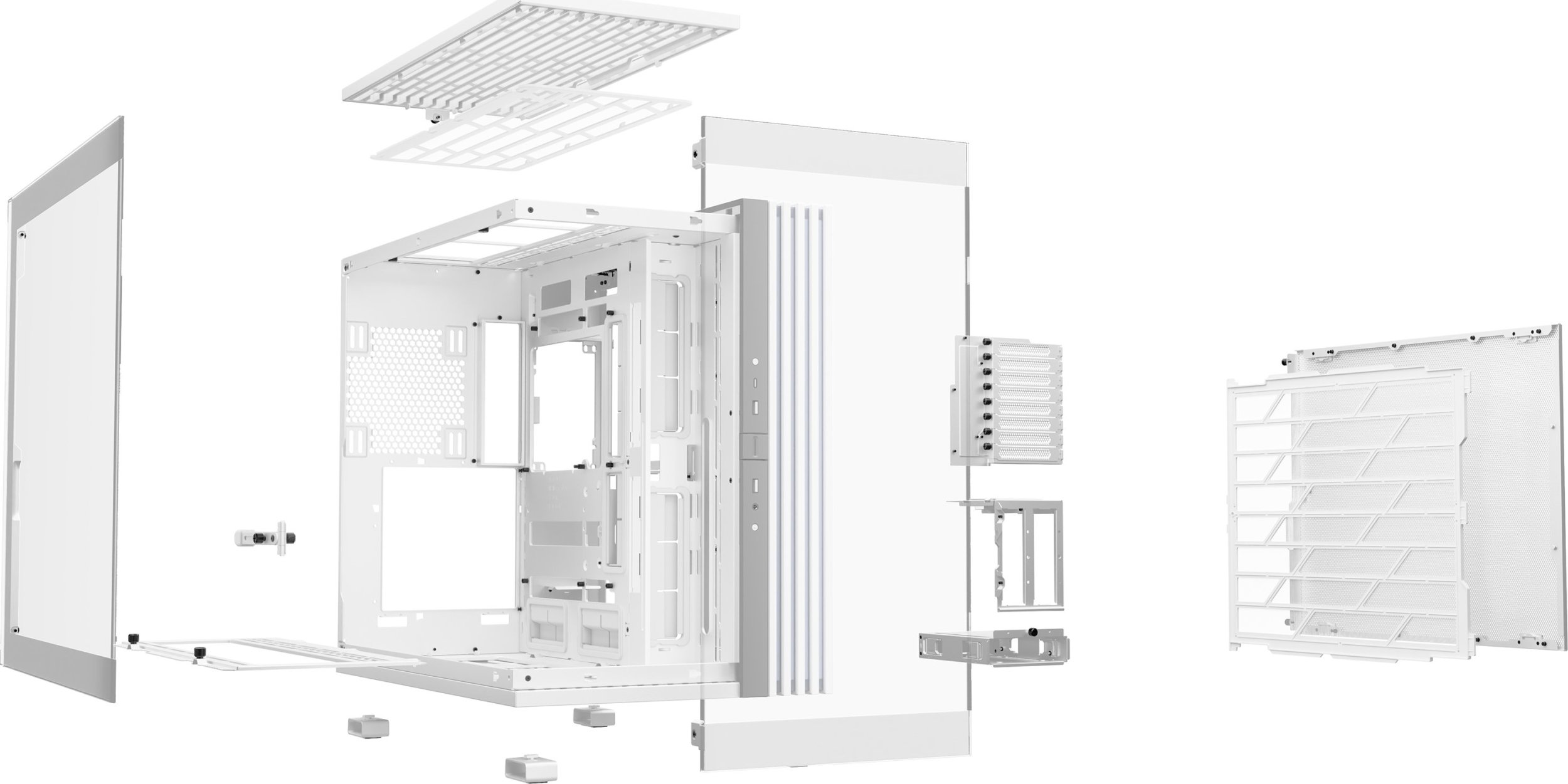 Kasa PC be quiet! Light Base 900 DX, Full Tower, ARGB, e bardhë