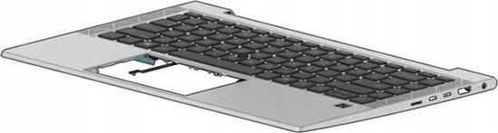Tastierë zëvendësuese HP EliteBook 840 G8, UK layout, me ndriçim, me top cover