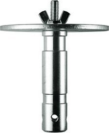 Adapter stativi Manfrotto 1 1/8", 120mm, çelik i galvanizuar