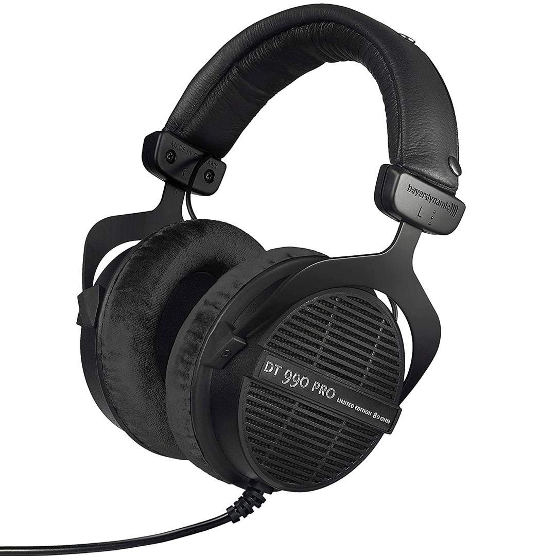 Kufje studio Beyerdynamic DT 990 PRO 80 Ω, Limited Edition, të zeza