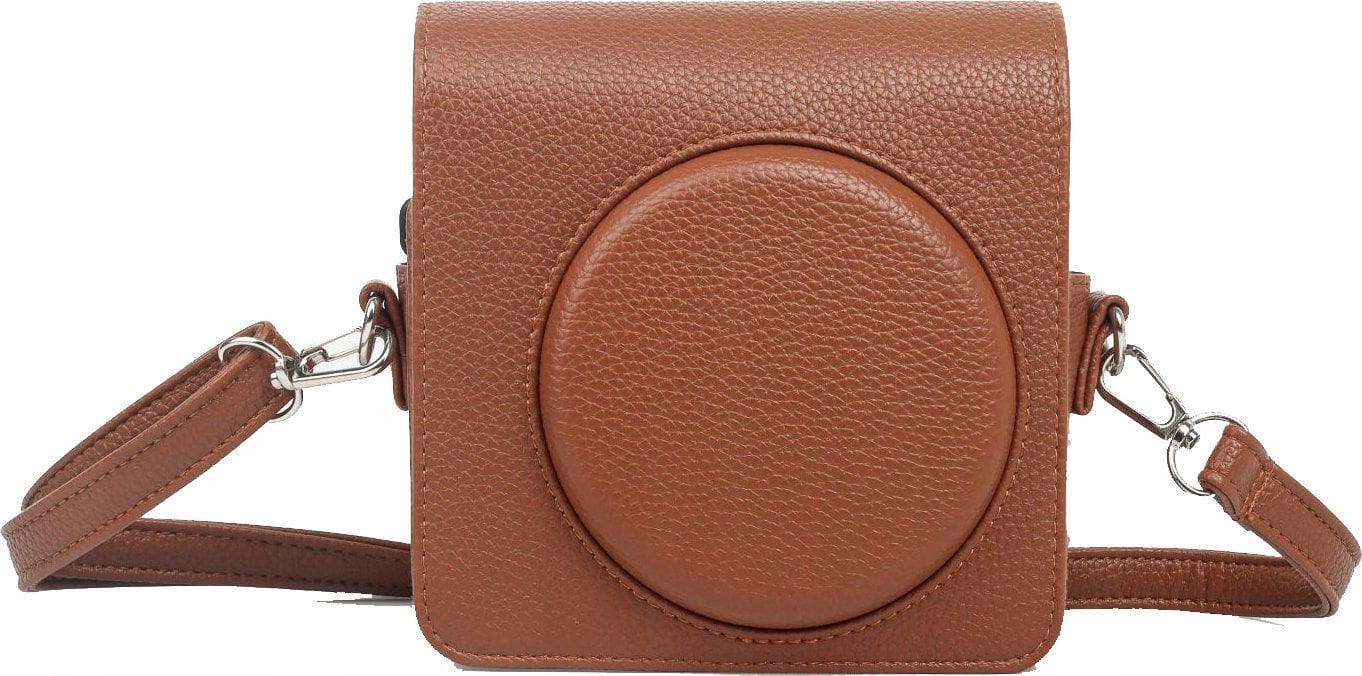 Çantë mbrojtëse Loveinstant për Fujifilm Instax Square SQ40, lëkurë ekologjike, kafe