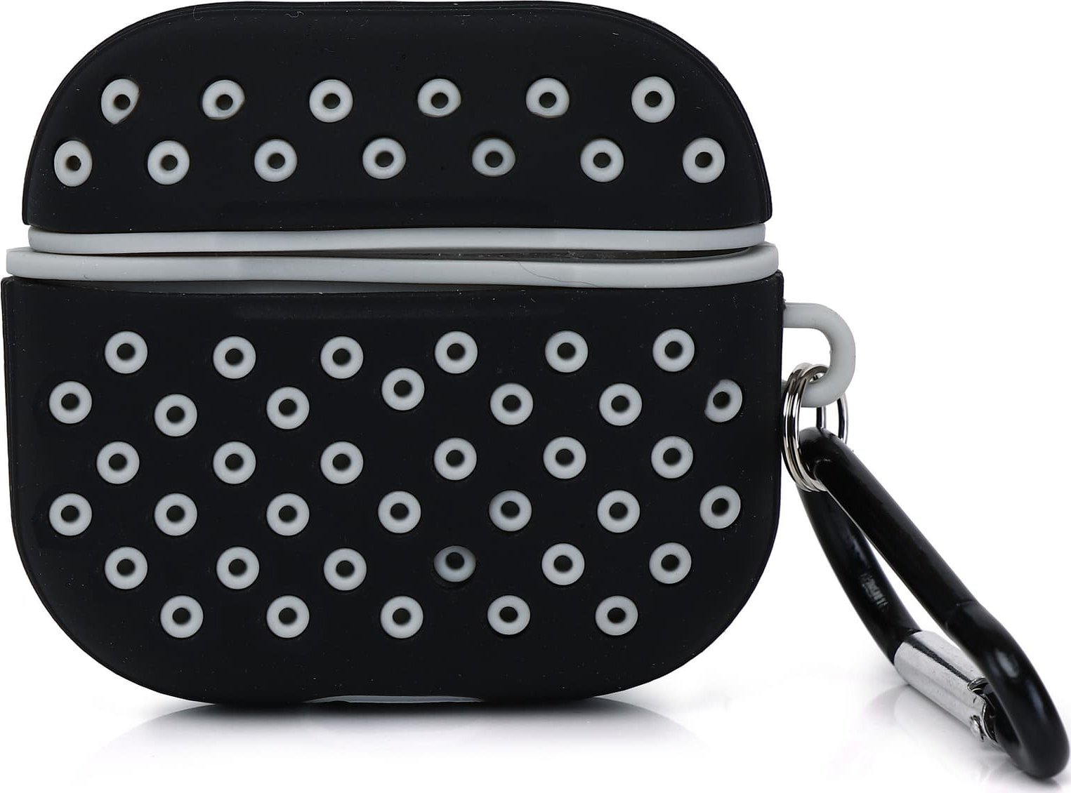 Mbështjellës për kufje Beline AirPods Sport Cover Pro 2, TPU, zi bardhë