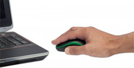 Maus Manhattan Success, wireless, USB, i zi dhe i gjelbërt