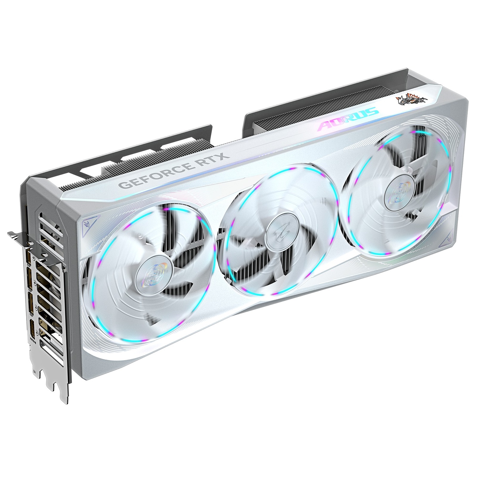 Kartelë grafike GIGABYTE AORUS GeForce RTX 5080 MASTER ICE, 16GB GDDR7, e bardhë