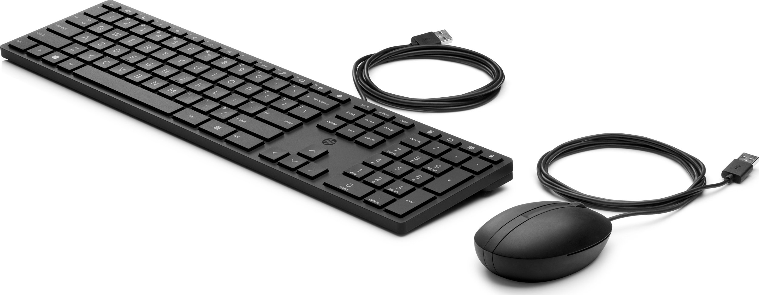 Set tastierë dhe maus HP 320MK, me kabllo, i zi