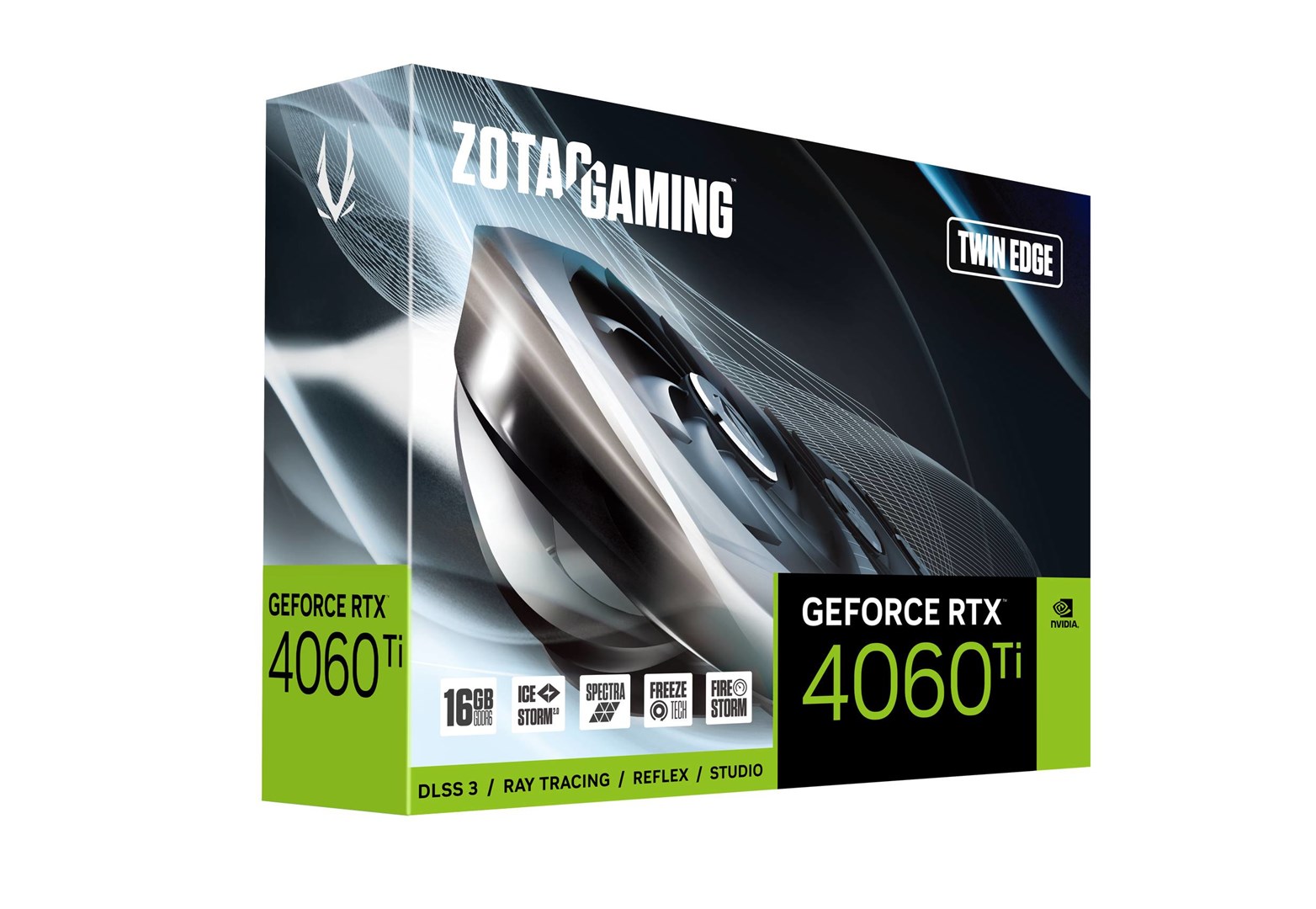 Kartë grafike Zotac Gaming NVIDIA GeForce RTX 4060 Ti, 16 GB GDDR6