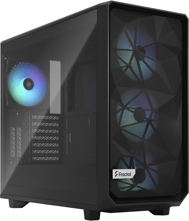 Куќиште за компјутер Fractal Design Meshify 2 RGB Black TG Light Tint