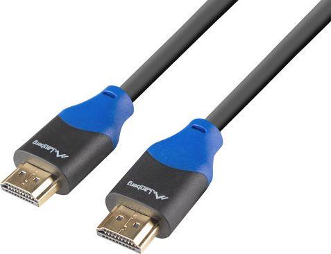 Kabllo Lanberg HDMI, 3 m, e zezë