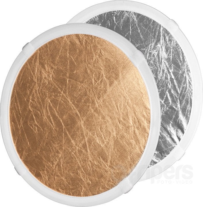 Рефлекторски диск Hensel Bounce за Grand Mini 85 софтбокс, двостран сребрен и златен