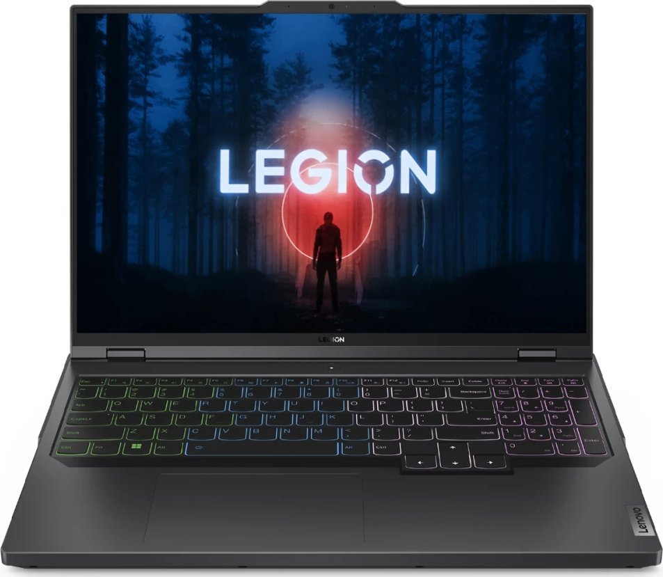 Лаптоп Lenovo Legion Pro 5, 16" 240 Hz, AMD Ryzen 7 7745HX, 16 GB RAM, 512 GB SSD, NVIDIA GeForce RTX 4060