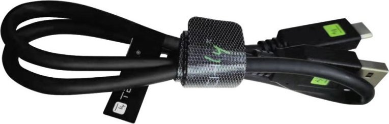 Kabllo USB 3.1 USB A në USB C, 0.5 m, e zezë