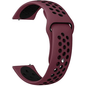 Rrip ore Eternico Sporty Universal Quick Release, 22mm, i zi dhe bordeaux