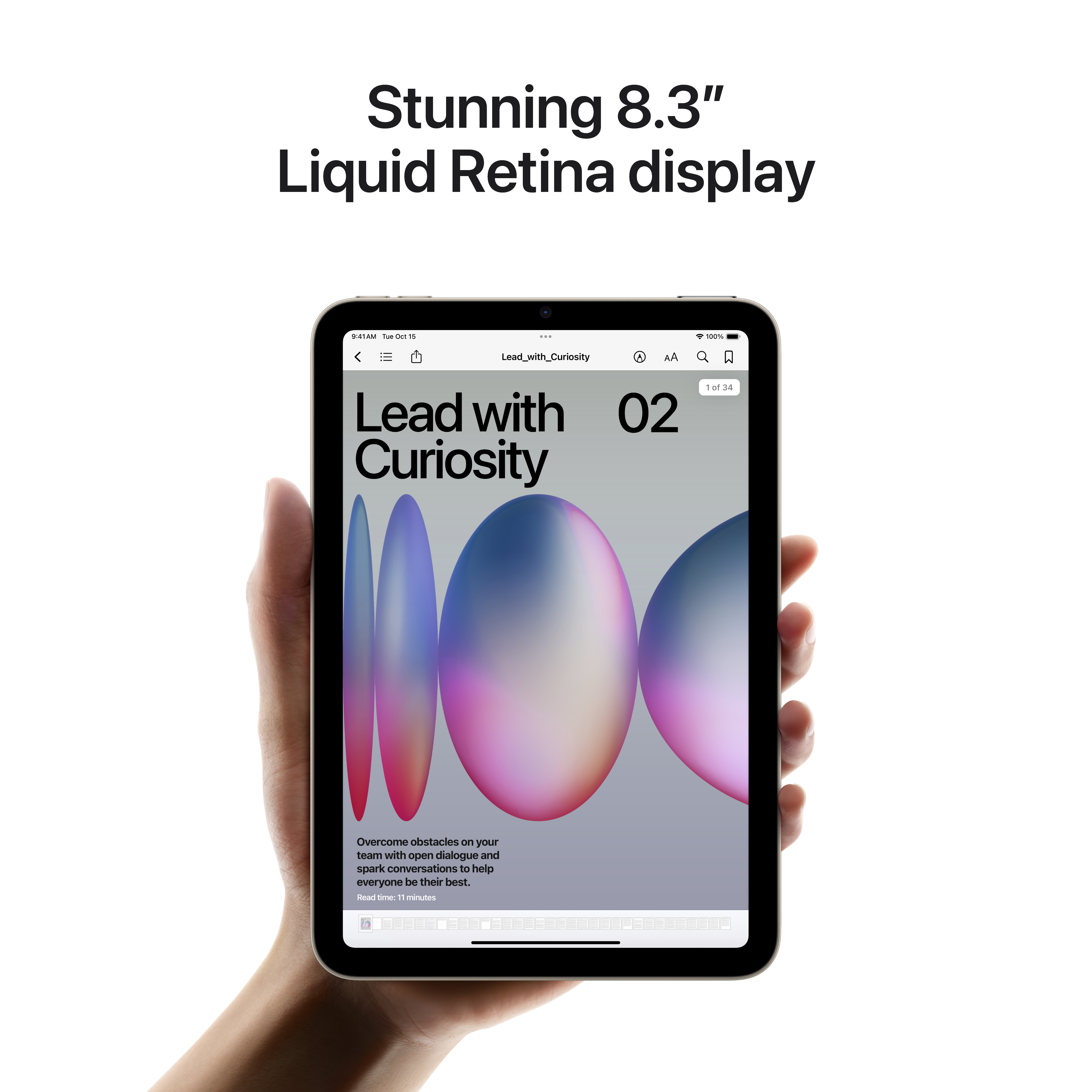 Apple iPad Mini (A17 Pro), Cellular, 128GB, Purple