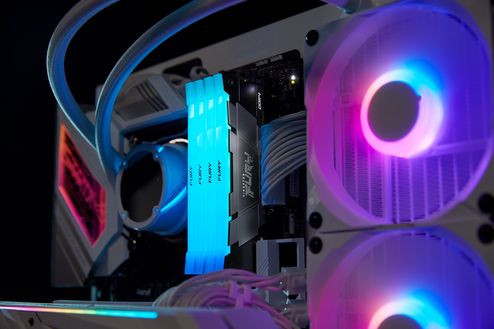 Memorie RAM Kingston FURY 16GB 3600MT/s DDR4 CL16 DIMM 1Gx8 Renegade RGB