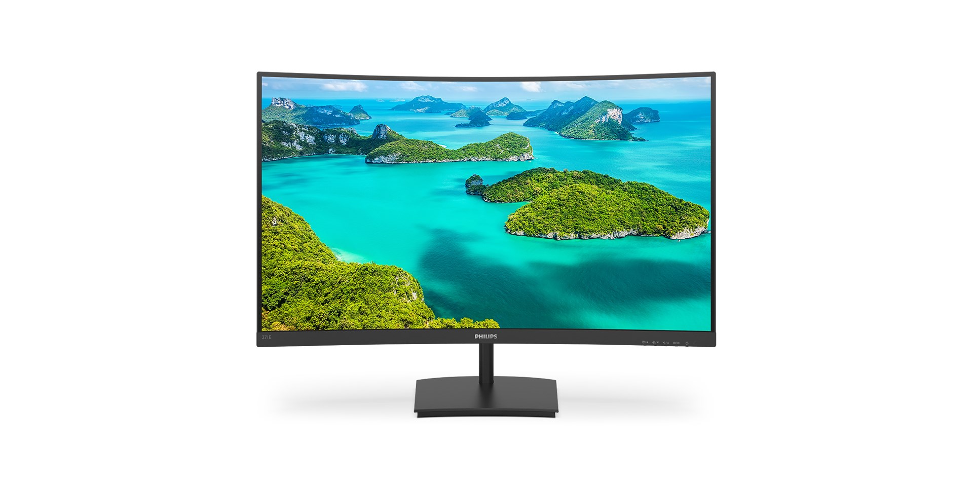 Monitor Philips E Line, 27", 1920 x 1080, Full HD, 75 Hz, i zi